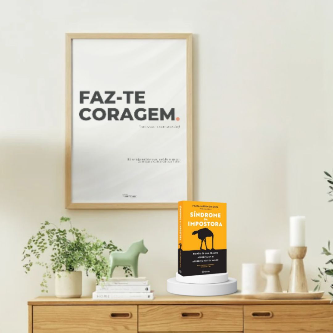 Livro "Síndrome da Impostora" autografado + Poster A4 - 26€